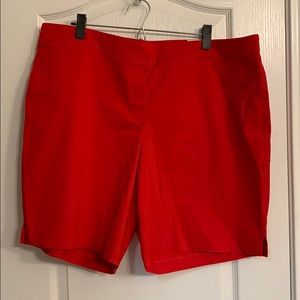 Red shorts!